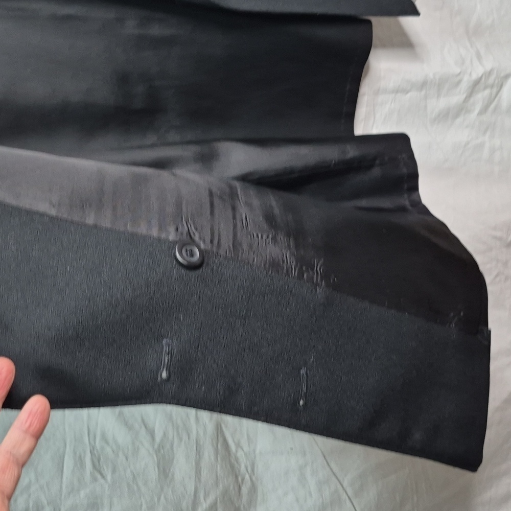 Pendleton Classic Black Double-Breasted Wool Blaz… - image 8